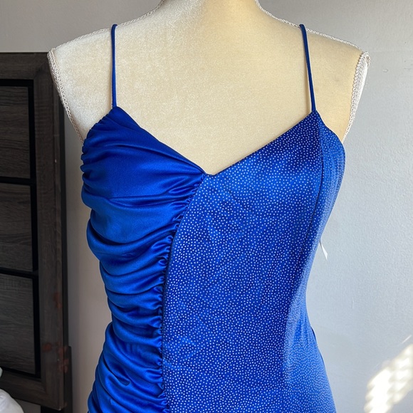 Riccardo vintage dress color blue - Picture 5 of 13